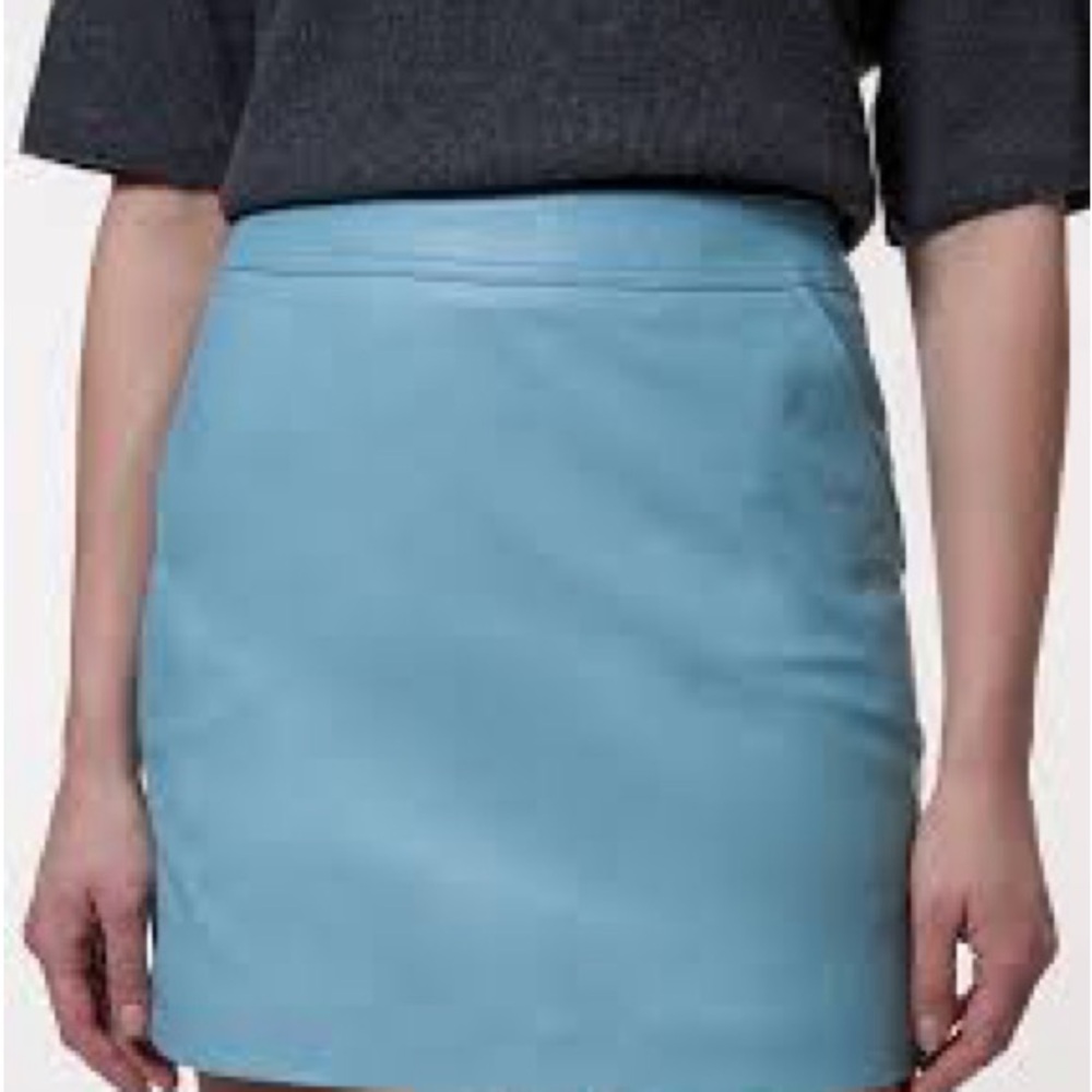 BCBGMaxAzria Light Blue Mini Skirt